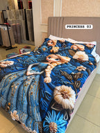 Kids Cartoon Microfiber Duvet Set | 4x6 Bedding