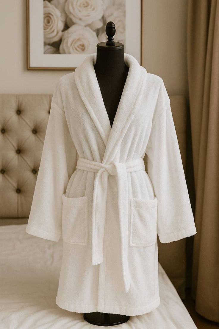 Luxury 100% Cotton Bathrobe | Premium Spa & Hotel Robe