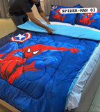 Kids Cartoon Microfiber Duvet Set | 4x6 Bedding