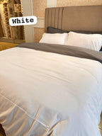 Double-Sided Dual Color Duvet Cover Set | 6-Piece Bedding 6x6 6x7