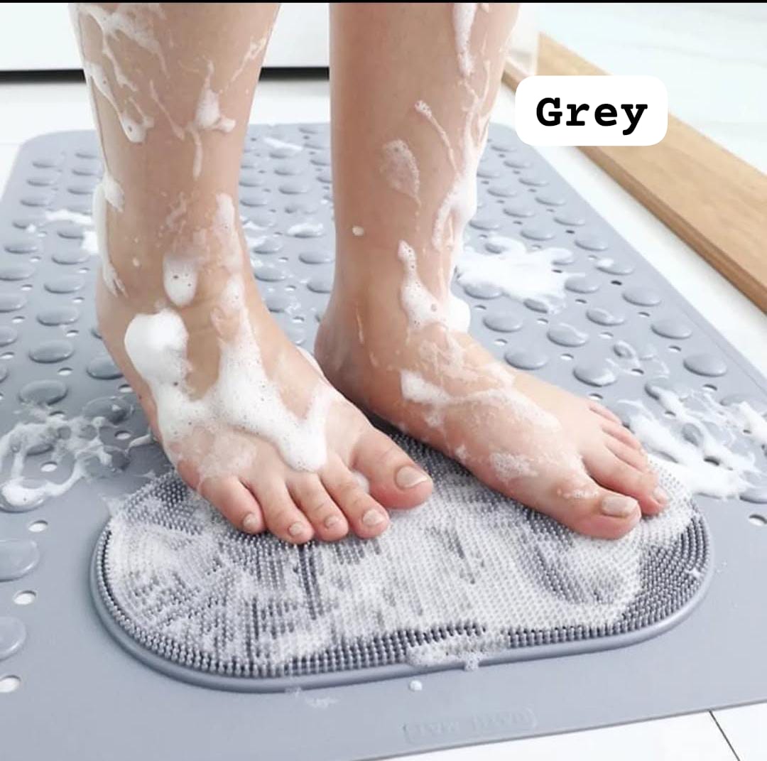 Silicone Non-Slip Massage Bath Mat (50x80cm)