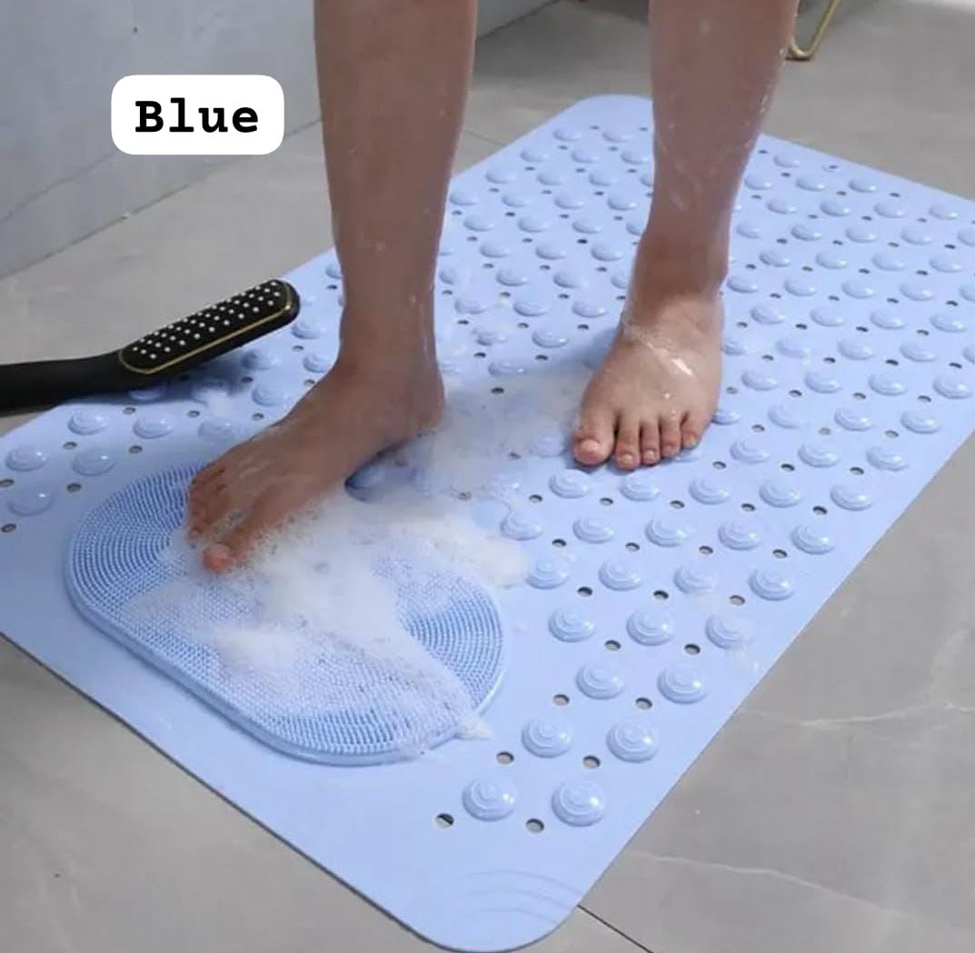 Silicone Non-Slip Massage Bath Mat (50x80cm)