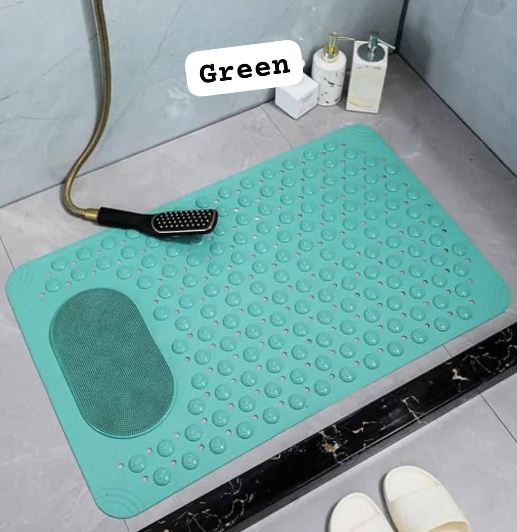 Silicone Non-Slip Massage Bath Mat (50x80cm)