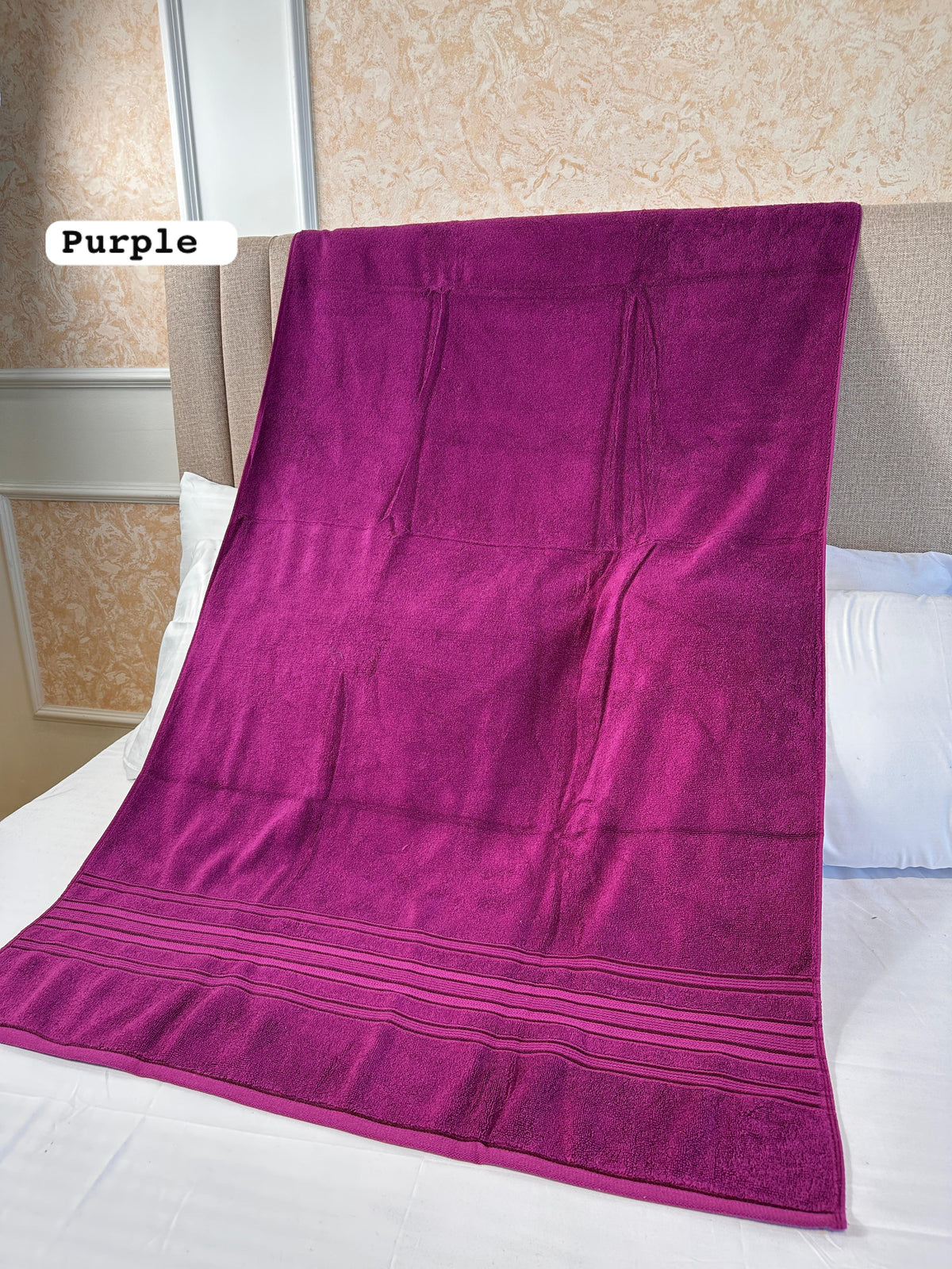 Premium 100% Cotton Jacquard Towels | 550GSM Lint-Free
