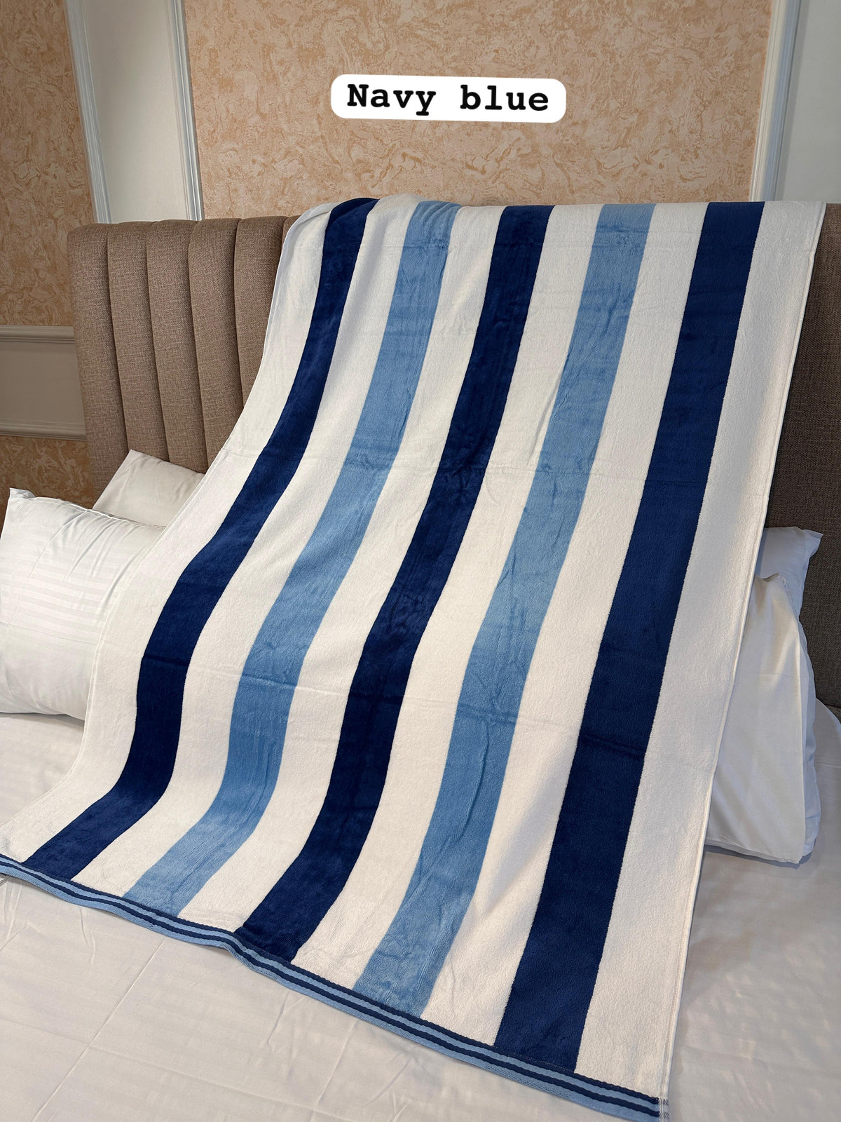 Cabana Striped 100% Cotton Beach & Bath Towel | 90x150cm