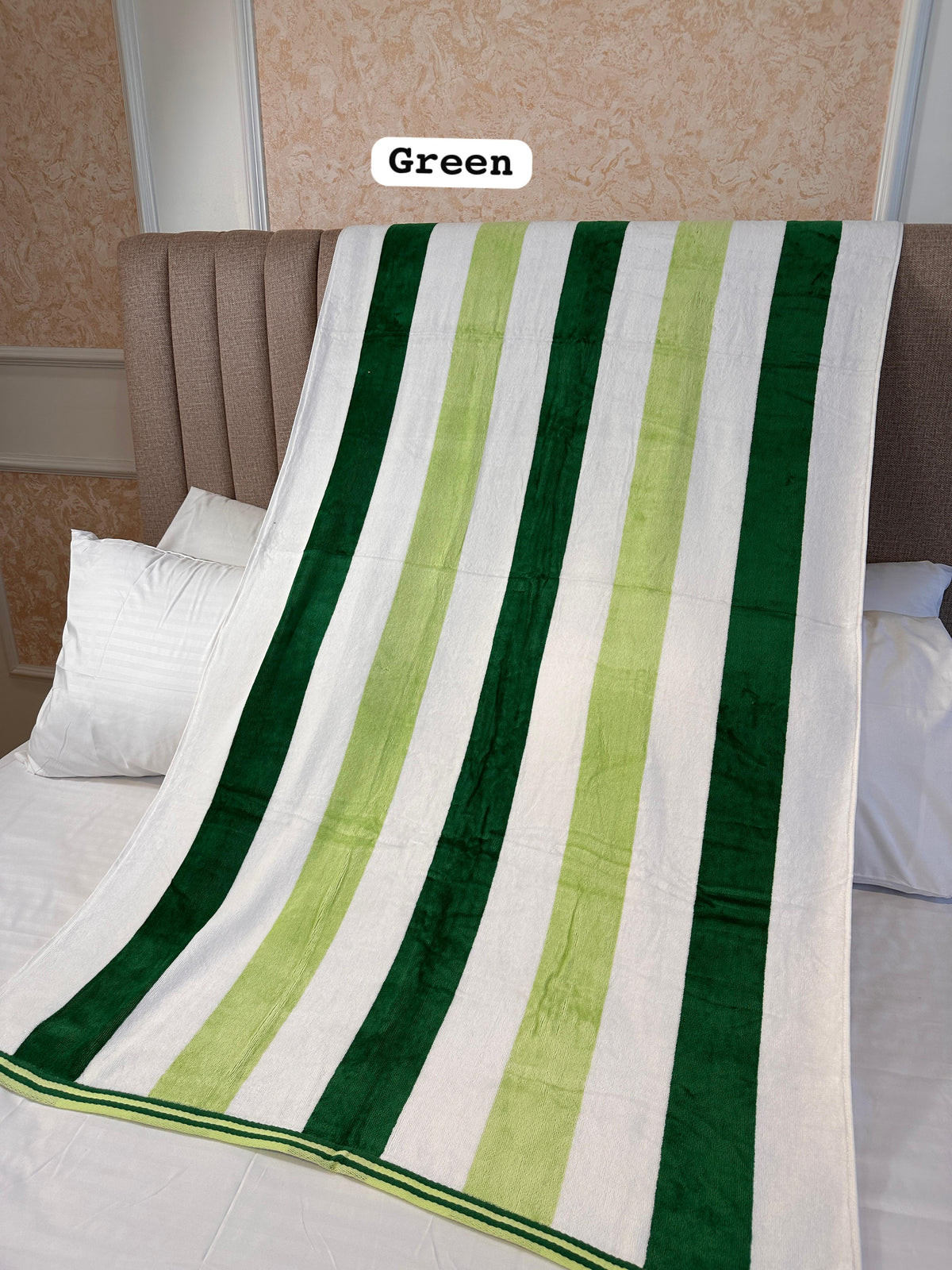 Cabana Striped 100% Cotton Beach & Bath Towel | 90x150cm