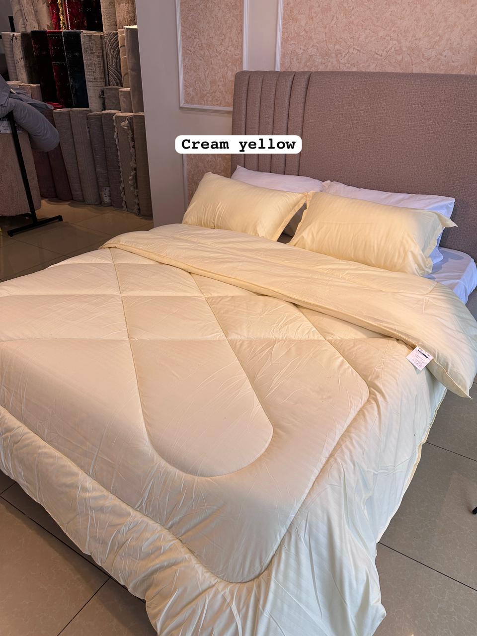 Premium Binded Polycotton Duvet Set | 4-Piece Bedding Bundle
