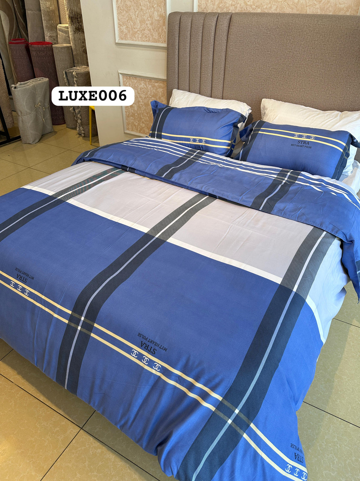 Premium 4-Piece Polycotton Duvet Cover Set (LUXE COLLECTION)