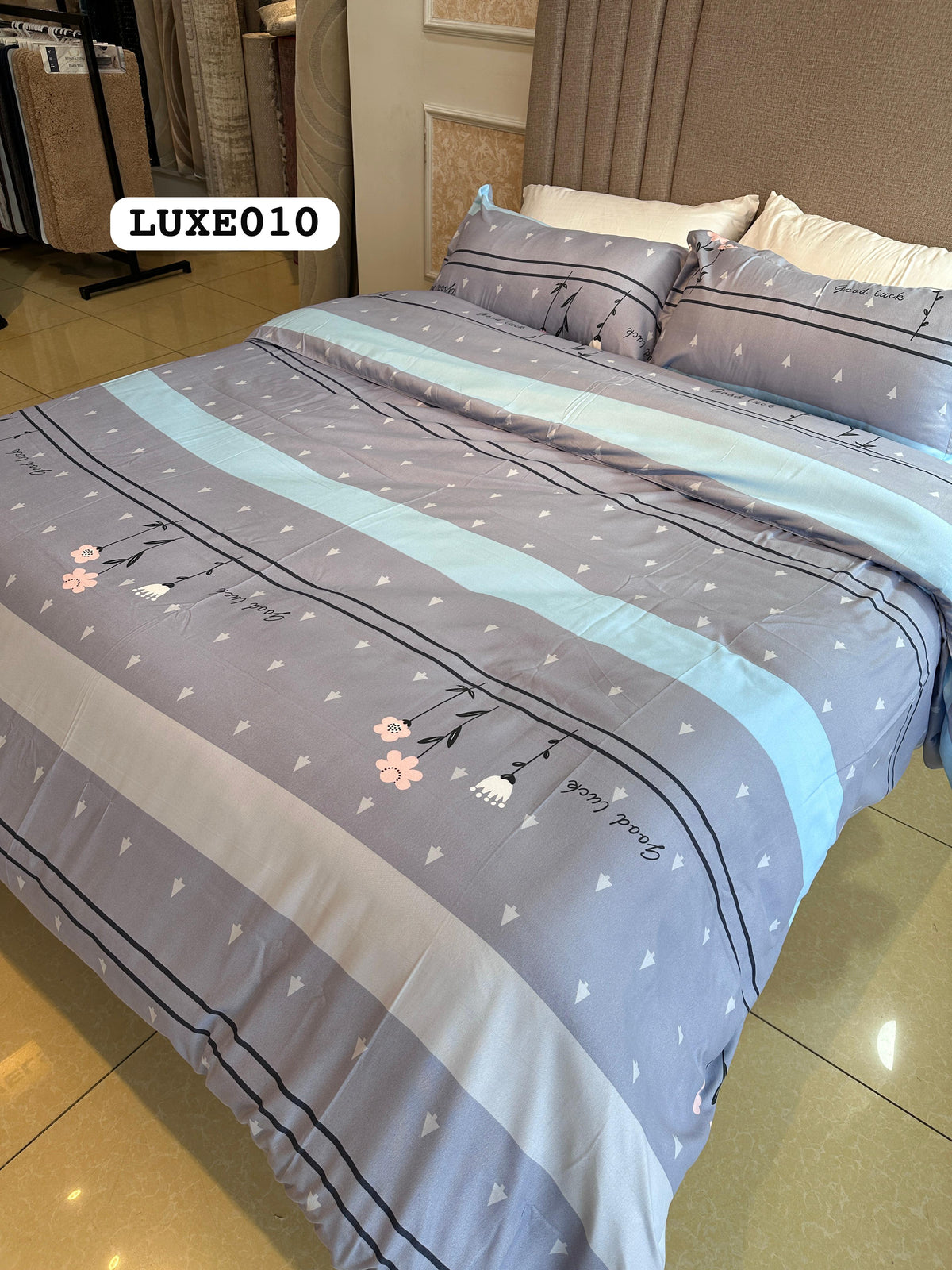 Premium 4-Piece Polycotton Duvet Cover Set (LUXE COLLECTION)
