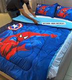 Kids Cartoon Microfiber Duvet Set | 4x6 Bedding