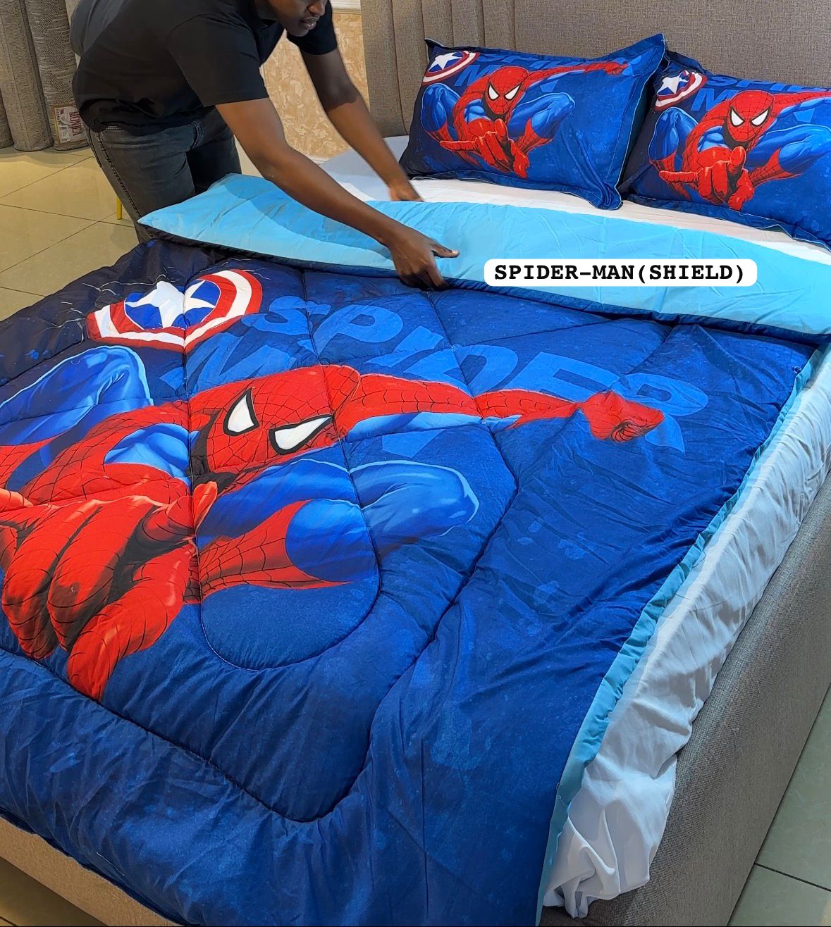 Kids Cartoon Microfiber Duvet Set | 4x6 Bedding