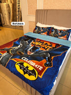 Kids Cartoon Microfiber Duvet Set | 4x6 Bedding