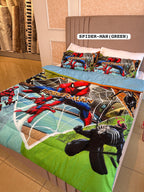 Kids Cartoon Microfiber Duvet Set | 4x6 Bedding