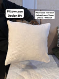 Cozy Popcorn Knit Bobble Throw Pillow Cover Collection (45x45cm)