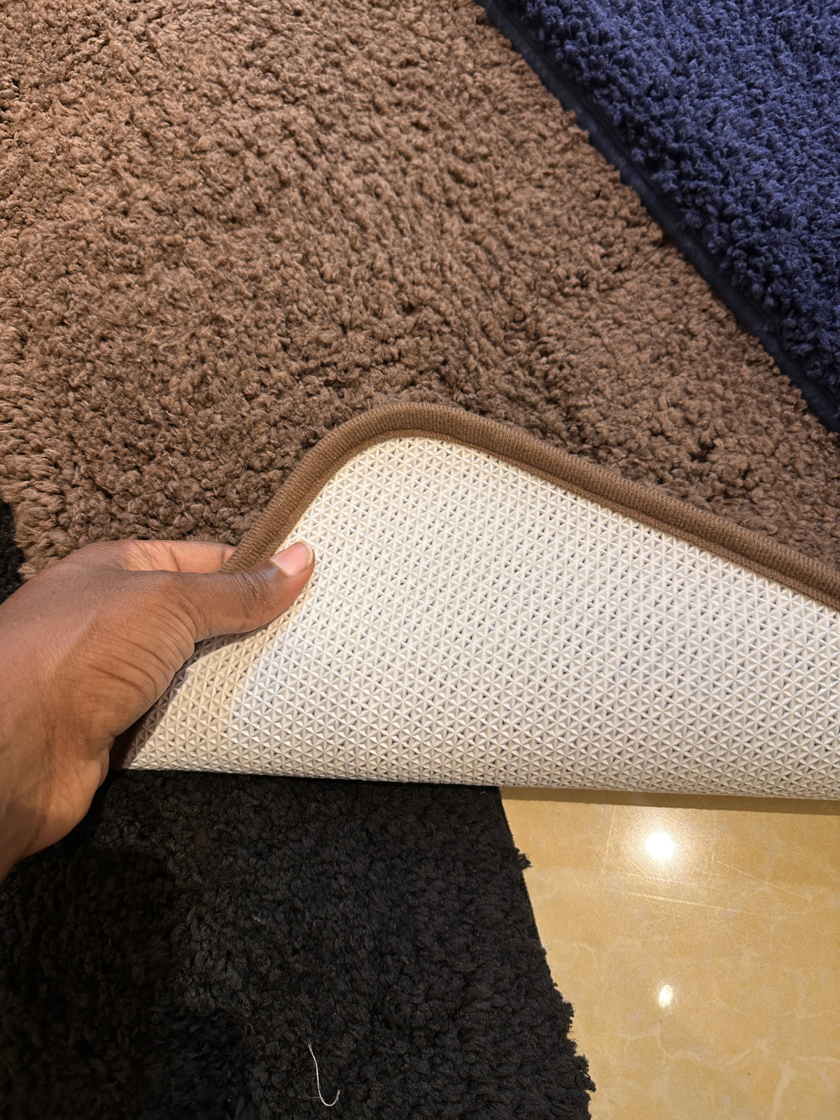 Premium Ultra-Plush 2-Piece Toilet Mat Set