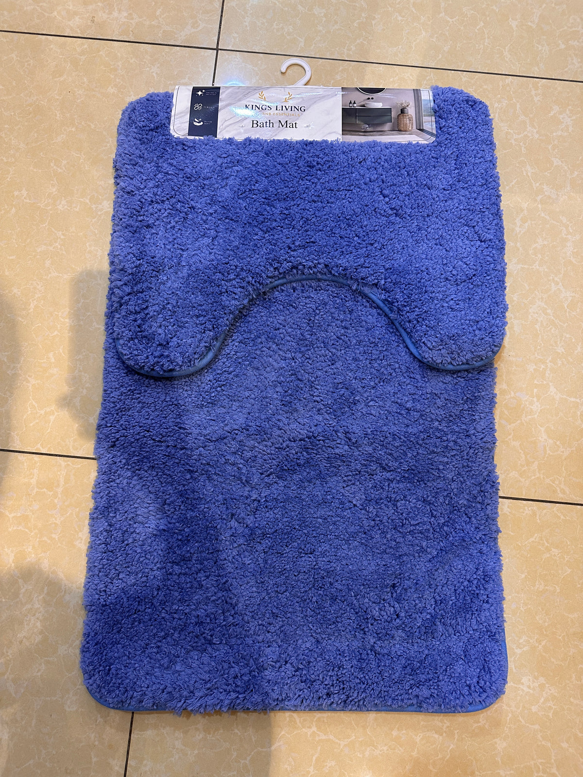 Premium Ultra-Plush 2-Piece Toilet Mat Set