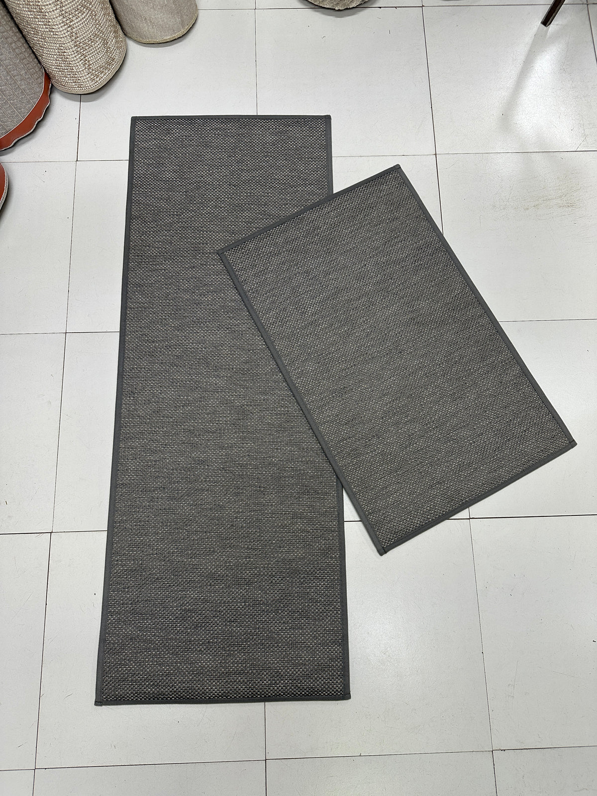 Savannah 2-Piece Non-Slip Kitchen Mat Set | 44x120cm + 44x70cm